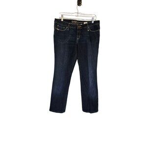 Cruel Girl Jeans Size‎ 9 Low and Slim bootcut dark wash Y2k